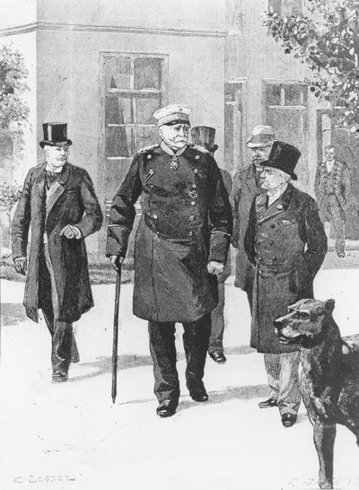 Otto von Bismarck door Carl Ludwig Friedrich Becker